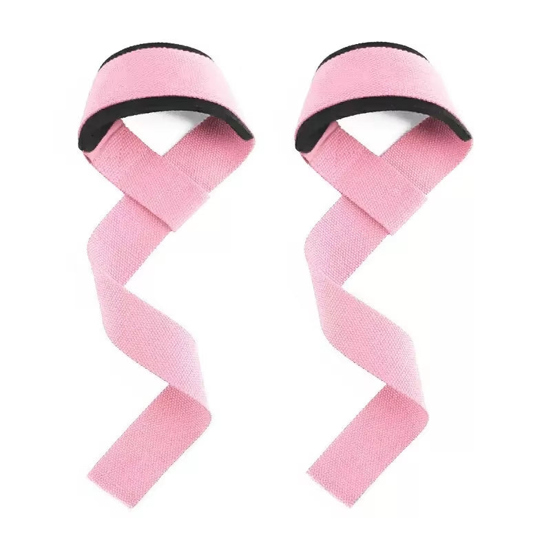 1Pair Non-Slip Strap Gym Dumbbell Workout Weights Lifting Straps Crossfit Fitness Equipment Wrist Wrap Lift Exercise Training