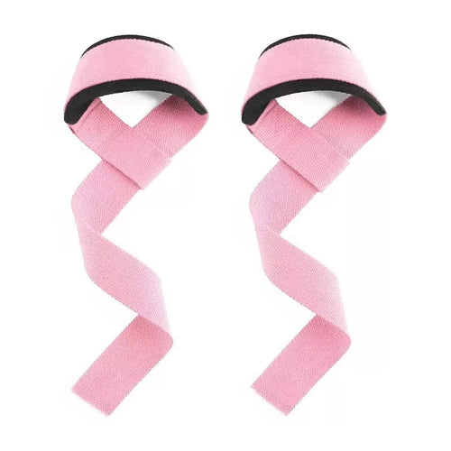 1Pair Non-Slip Strap Gym Dumbbell Workout Weights Lifting Straps Crossfit Fitness Equipment Wrist Wrap Lift Exercise Training